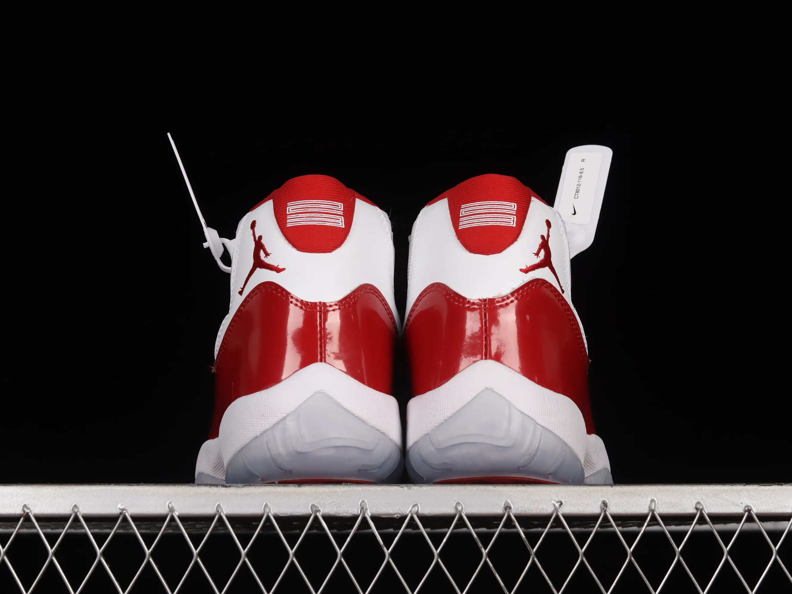 All categories Air Jordan Jordan series basketball shoes Air Jordan 11 Air Jordan 11 "Cherry" AJ11 Joe 11 cherry red high-top basketball shoes CT8012-116